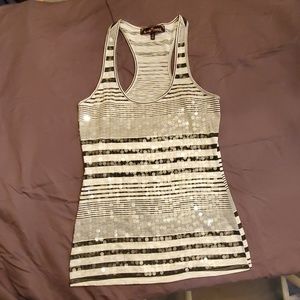 (Almost Famous) Sequin tanktop